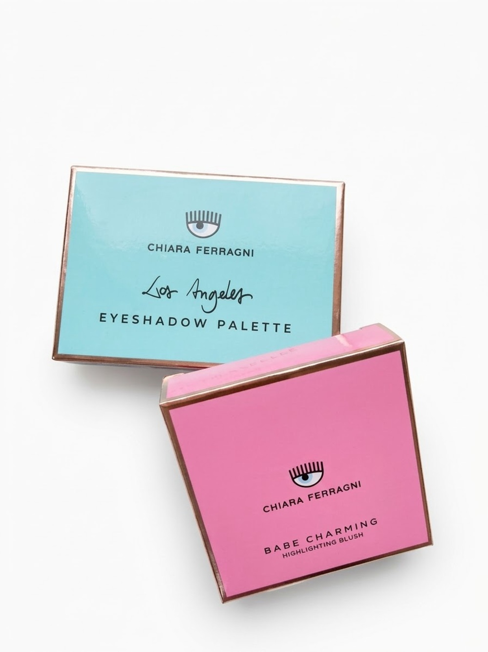 Chiara Ferragni Makeup Set: Los Angeles Eyeshadow Palette & Babe Charming Blush